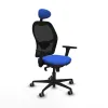 Office Chair with Headrest Jorquera Piqueras y Crespo 3D036G1 Blue