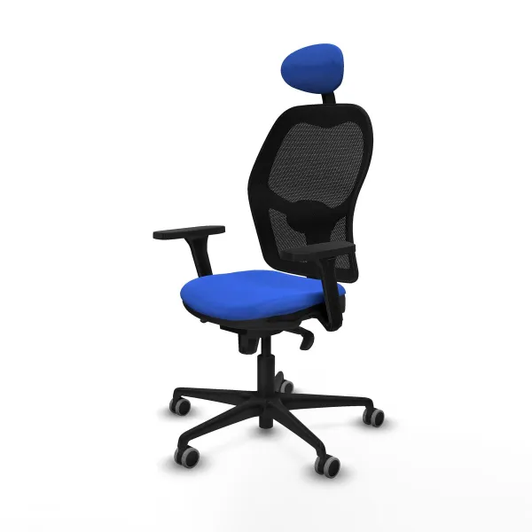 Office Chair with Headrest Jorquera Piqueras y Crespo 3D036G1 Blue