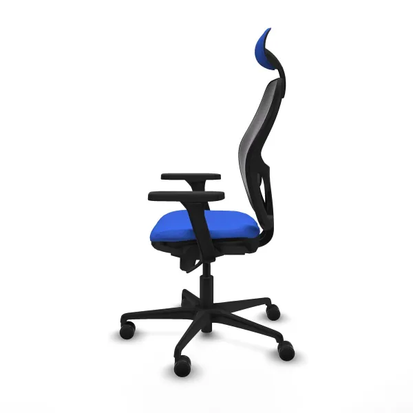 Office Chair with Headrest Jorquera Piqueras y Crespo 3D036N1 Blue