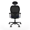 Office Chair with Headrest Jorquera Piqueras y Crespo 3D036N1 Blue