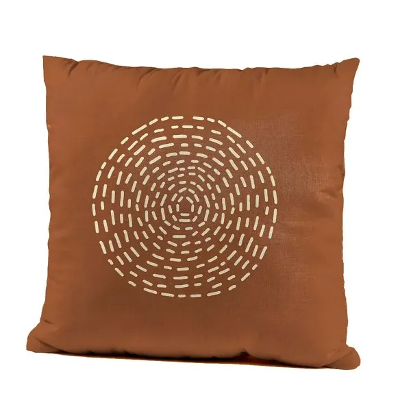 Cushion étnico Beige Biscuit 45 x 10 x 45 cm