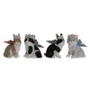 Decorative Figure DKD Home Decor 11 x 13 x 15 cm animals (4 Units)