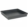 Flower Pot Dish EDA Tuscany Squared Anthracite 40 x 40 x 5,9 cm