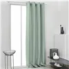 Curtain TODAY Essential Thermal insulation Dark green Light Green 140 x 240 cm