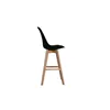 Stool DKD Home Decor 57,5 x 50,5 x 109 cm Black Beech