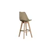 Stool DKD Home Decor Beige Beech 48,5 x 55 x 109 cm