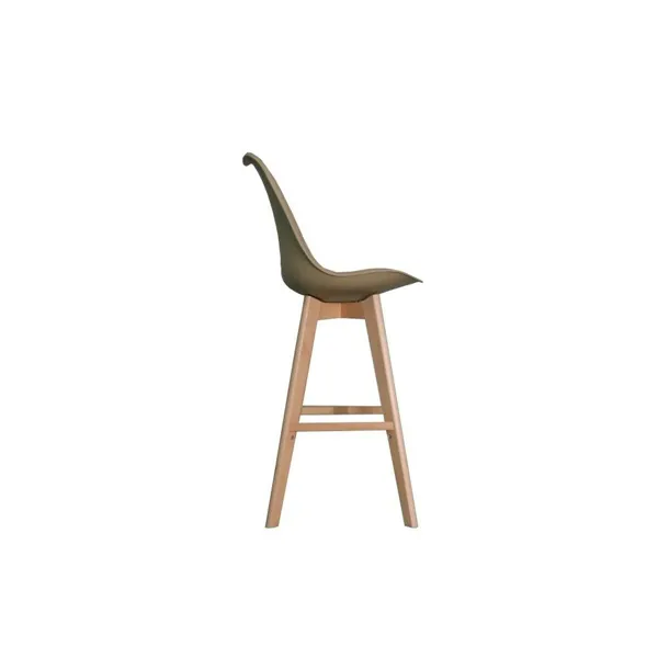 Stool DKD Home Decor Beige Beech 48,5 x 55 x 109 cm