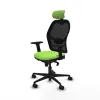 Office Chair with Headrest Jorquera Piqueras y Crespo 2D036N2 Pistachio