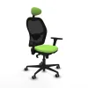 Office Chair with Headrest Jorquera Piqueras y Crespo 3D036G1 Pistachio