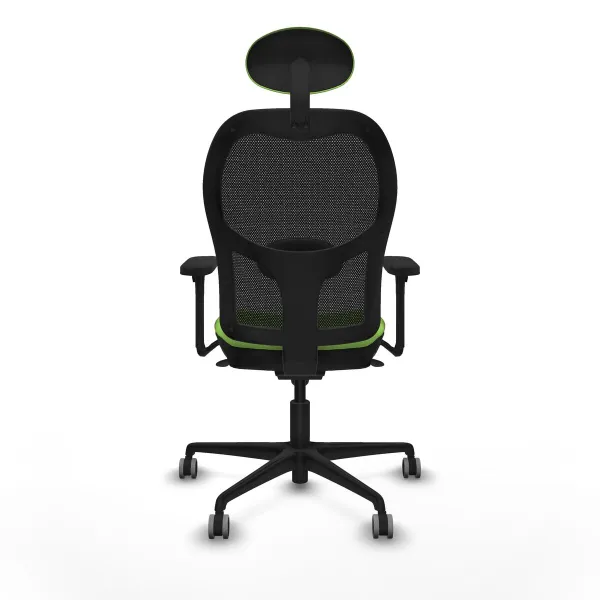 Office Chair with Headrest Jorquera Piqueras y Crespo 3D036G1 Pistachio