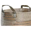 Basket set DKD Home Decor 45 x 35 x 18 cm Polyurethane Tropical Seagrass