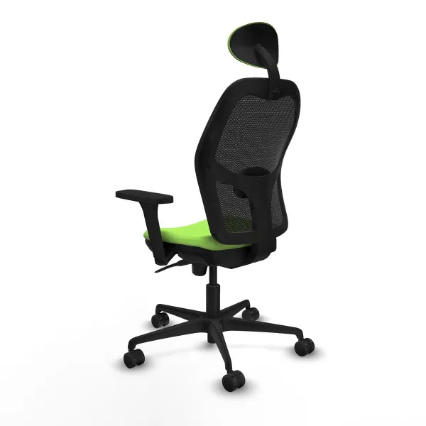Office Chair with Headrest Jorquera Piqueras y Crespo 3D036N1 Pistachio