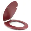 Toilet Seat Gelco Dolce Burgundy MDF Wood