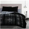 Nordic cover HOME LINGE PASSION Steevy Black 220 x 240 cm