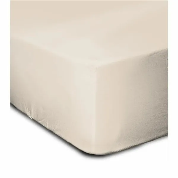 Fitted sheet Lovely Home Beige 160 x 200 cm