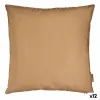 Cushion cover 60 x 0,5 x 60 cm Beige (12 Units)