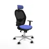 Office Chair with Headrest Jorquera Piqueras y Crespo 1D086N2 Light Blue