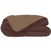 Duvet Poyet  Motte Calgary Moka Chocolate 200 x 200 cm 400 g /m²