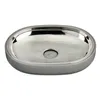 Soap dish Silver Grey Stainless steel Plastic 9,5 x 2,5 x 13 cm (6 Units)