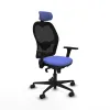 Office Chair with Headrest Jorquera Piqueras y Crespo 3D036N2 Light Blue