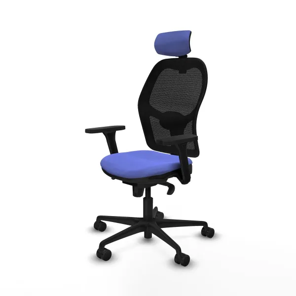 Office Chair with Headrest Jorquera Piqueras y Crespo 3D036N2 Light Blue