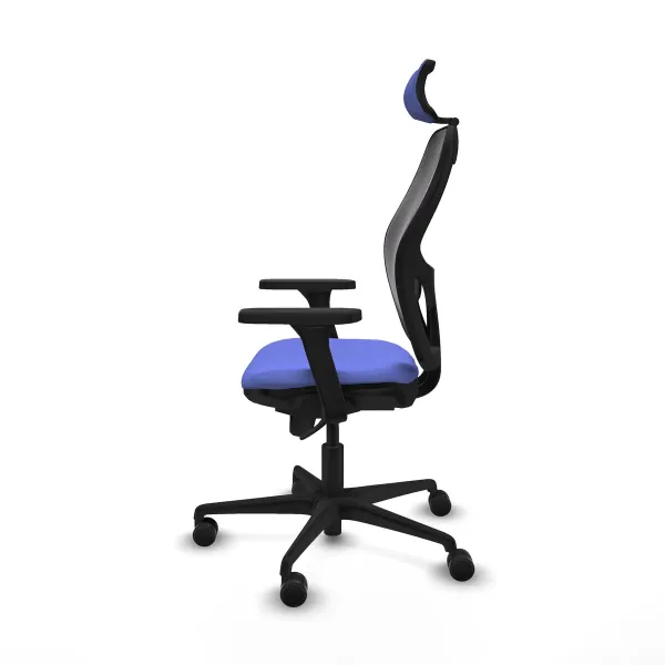 Office Chair with Headrest Jorquera Piqueras y Crespo 3D036N2 Light Blue