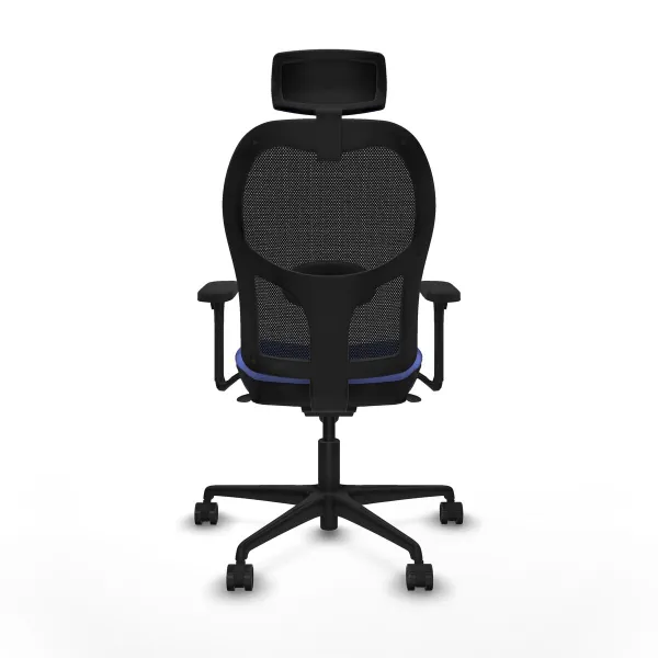 Office Chair with Headrest Jorquera Piqueras y Crespo 3D036N2 Light Blue
