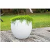 Plant pot EDA Graphit Circular White Ø 50 cm