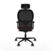 Ofiso kėdė su atrama galvai Jorquera Piqueras y Crespo 2D036N2 Tamsiai oranžinis