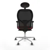 Office Chair with Headrest Jorquera Piqueras y Crespo 2D086G1 Dark Orange