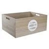 Decorative box DKD Home Decor Natural MDF Wood Spirals Mediterranean 50 x 40 x 22,5 cm