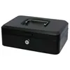 Safe-deposit box Bismark Black Metal 25 x 9 x 17 cm