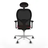 Office Chair with Headrest Jorquera Piqueras y Crespo 3D086G1 Dark Orange