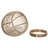 Pet bed DKD Home Decor 55 x 50 x 55 cm Natural Rattan