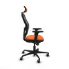 Ofiso kėdė su atrama galvai Jorquera Piqueras y Crespo 2D036G2 Oranžinė