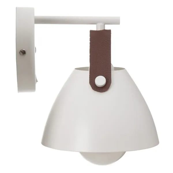 Wall Lamp 17 x 25 x 20 cm Metal White