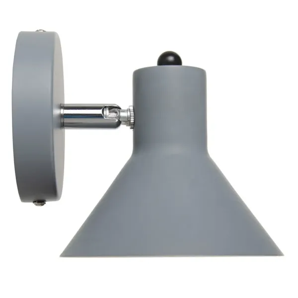 Wall Lamp 13 x 15,5 x 14 cm Grey Metal