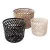 Planter 45 x 45 x 37 cm Bamboo (3 Units)