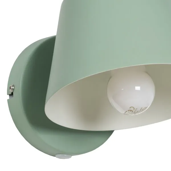 Wall Lamp Metal 16 x 16 x 12 cm Light Green