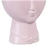 Planter 15 x 8,5 x 19 cm Face Ceramic Light mauve