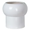 Planter Ceramic 30 x 30 x 30 cm White