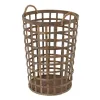 Set of Baskets 41 x 41 x 56 cm Natural Bamboo (3 Pieces)