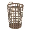 Set of Baskets 41 x 41 x 56 cm Natural Bamboo (3 Pieces)