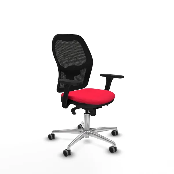 Biroja krēsls Jorquera Piqueras y Crespo 3D086G0 Sarkans