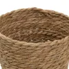 Set of Baskets Natural 17 x 17 x 20 cm Natural Fibre (3 Pieces)