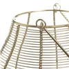 Lantern 24 x 24 x 29 cm Candleholder Golden Iron Lantern