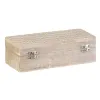 Decorative box 26,6 x 11 x 8,5 cm Mango wood (2 Units)