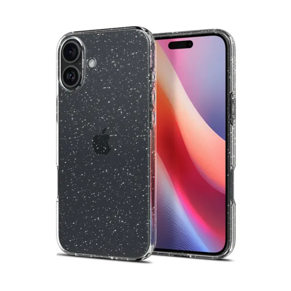 Spigen Liquid Crystal Glitter - Case for iPhone 16 Plus (Clear)