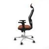 Office Chair with Headrest Jorquera Piqueras y Crespo 2D086G1 Brown Black