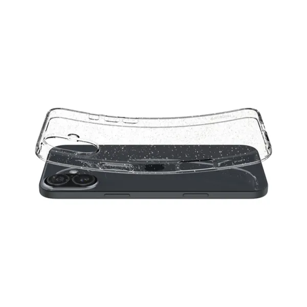 Spigen Liquid Crystal Glitter - Case for iPhone 16 Plus (Clear)